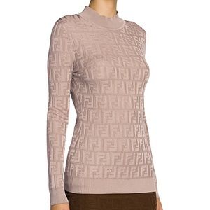 Fendi FF Long-Sleeve Knit